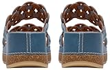 Clarks Women's Kassanda Mule Sandal, Blue Combi, 6 UK - Image 5