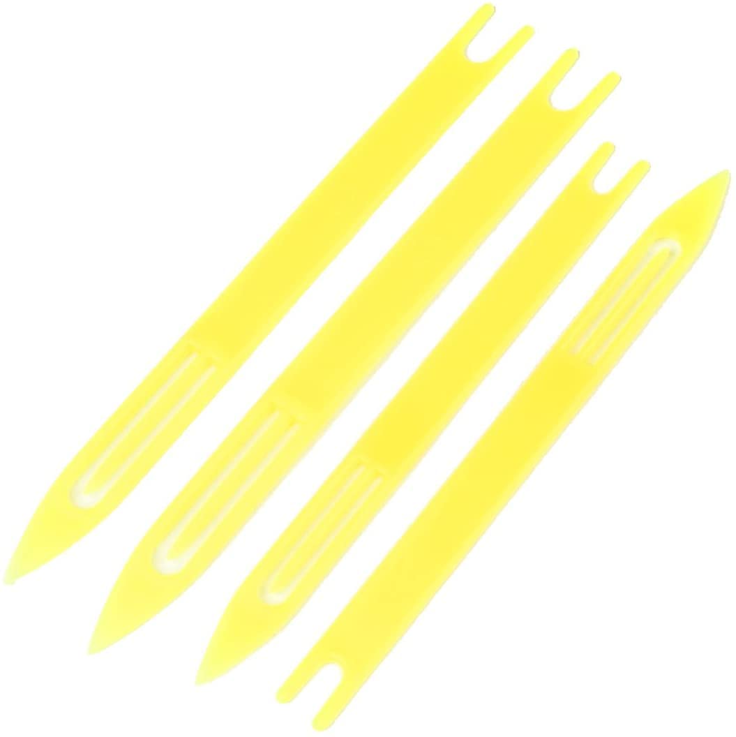 Lot De 8 Aiguilles De Filet De Pêche En Plastique Pour Réparation De