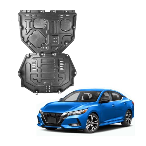 Engine Splash Shield Fit for Nissan Sentra 2020-2024 Engine Case Guard Under Engine Cover Compatible with Sentra 2021 2022 2023 Front Engine Guard Including Screw Hardware