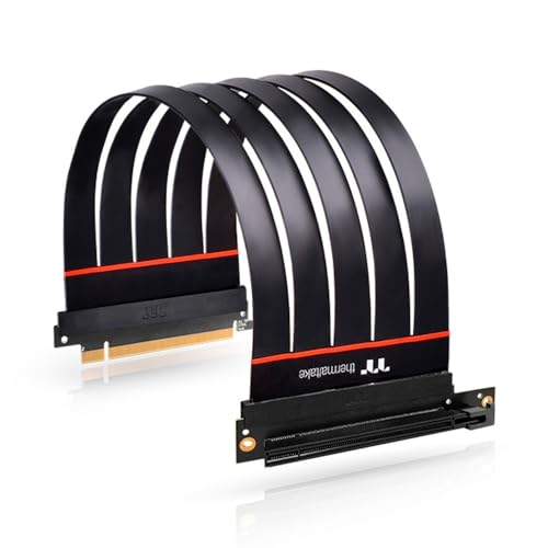 Thermaltake câble riser PCIe 4.0 16x à 90° 300 mm - vue 2