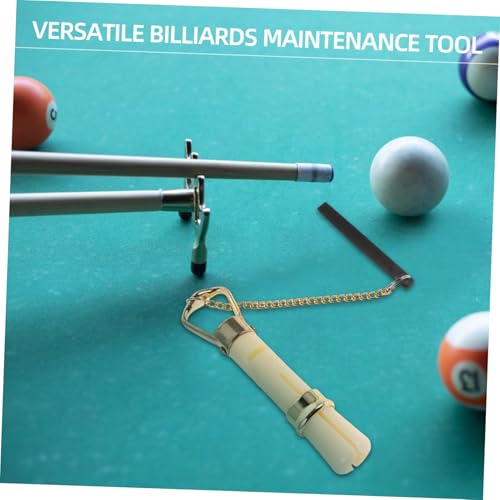 SUPVOX Herramienta de Reparación de Tacos de Billar Multifuncional Accesorio Transportar Estabilidad y Durabilidad de Tacos - imagen 5