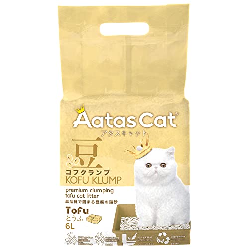 Aatas Cat AAT3128 Cat Kofu Clumping Tofu Cat Litter Tofu 6L