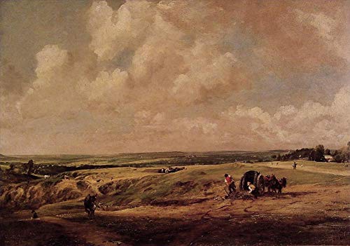 Peinture Hampstead Heath par John Constable toile faite main de luxe