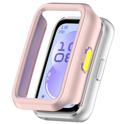 Zohmuly Cover Compatibile con HUAWEI Band 11, Cassa Dell'Orologio dal Design cavo per PC, Resistente Agli Urti, Custodia per HUAWEI Band 11 NFC Smartwatch
