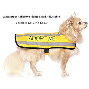 Limited-Adopt-ME-Yellow-Warm-Dog-Coats-S-M-M-L-L-XL-Waterproof-Reflective-Fleece-Lined-Donate-to-Your-Local-Charity-S-M-Back-12 - Cucciolini Doodles   Limited-Adopt-ME-Yellow-Warm-Dog-Coats-S-M-M-L-L-XL-Waterproof-Reflective-Fleece-Lined-Donate-to-Your-Local-Charity-S-M-Back-12