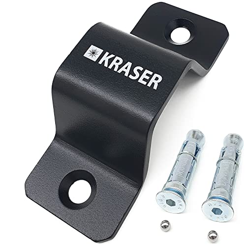 KRASER KR40B Anker Boden-oder Wand-Diebstahlsicherungsanker aus Hochfestem Stahl Bodenanker Wandanker für Kette, Sicherheitsmotorrad, Fahrrad, Anhänger, Kompakt