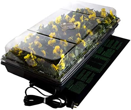 Germination Station with Heat Mat - What You Didn't Know It Could Do 5 Jump Start CK64050 Germination Station w/Heat Mat Tray, 72-Cell Pack, One size, 2" Dome