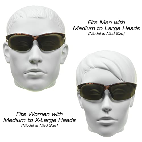 proSPORT BIFOCAL Sunglasses Readers Tinted Mens Womens High Definition Amber Yellow Smoke +1.50 +1.75 +2.00 +2.25 +2.503