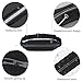 KAKUPPA Slim Running Belt for Women Men, No Bounce Phone Holder Waist Pack, Waterproof Fanny Pack with Reflective Strips, Running Gear Essential Accessories for Jogging Workout Cycling