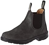 Obermaterial aus Leder Blundstone Unisex-Kinder Kid\'s Blunnies Chelsea-Stiefel, Rustikales Schwarz, 33 EU (1 UK)