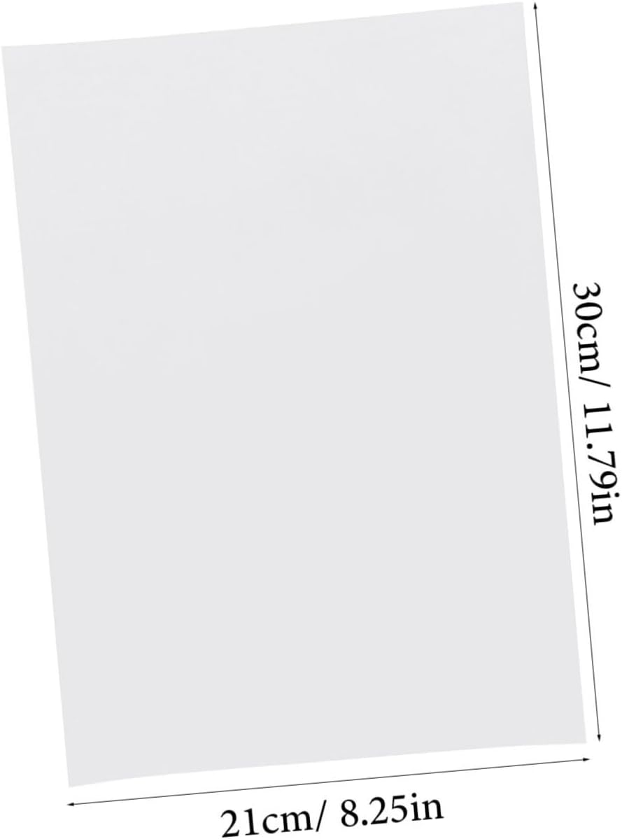 jojofuny 100Sheets Tracing Paper Translucent Printable Paper for Photography Drawing Album Making Sunlight Resistant for Crafting and Engineering Copying