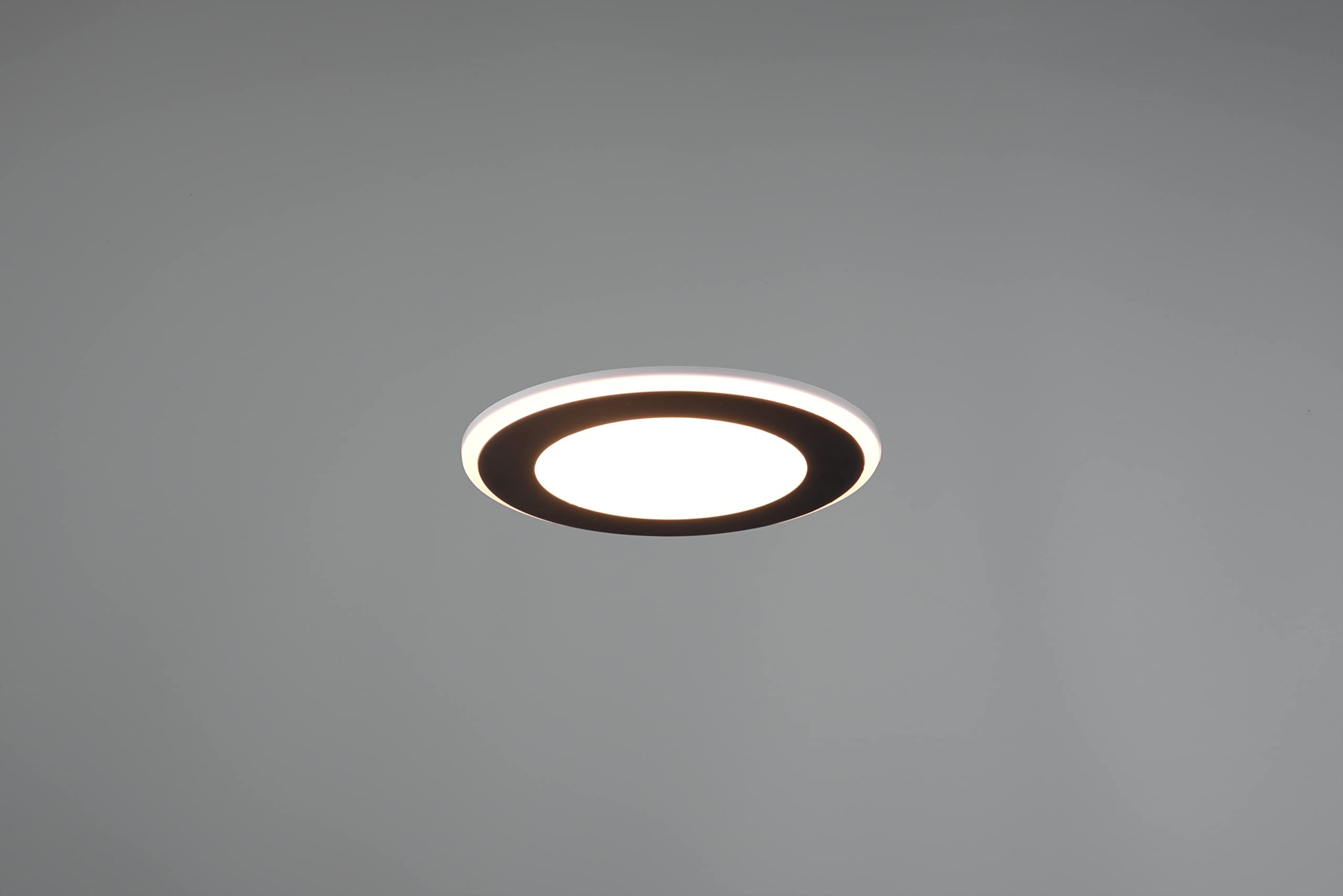 Trio Leuchten LED Einbauleuchte Aura 652410132, Kunststoff Schwarz matt, inklusiv 10 Watt LED |