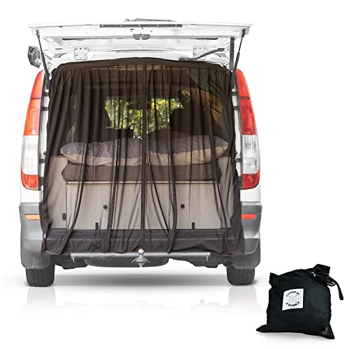 Moustiquaire de hayon Mercedes Vito et van VW California avec zip central résistant