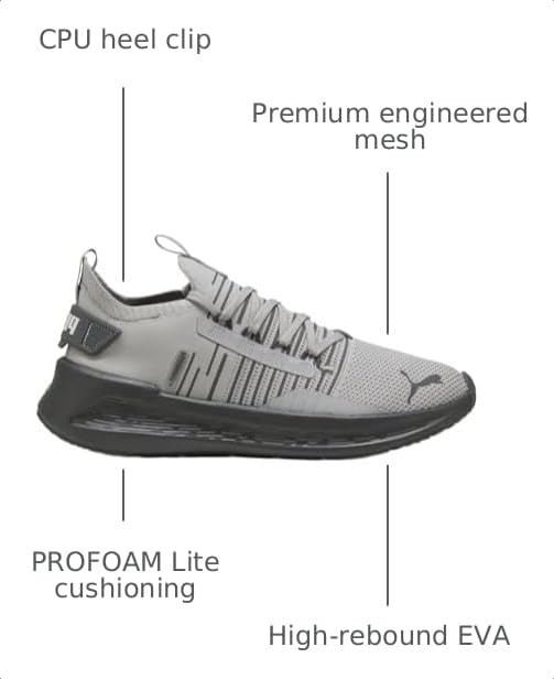 Image of Puma Mens Softride Symmetry Fuzion Running Shoes