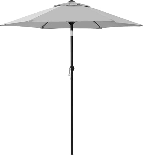 belupai - 2 m Aluminiumschirm für den Außenbereich, Garten, Terrasse