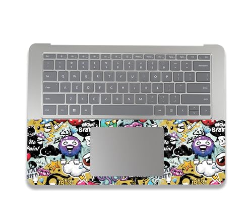 Image of MightySkins Carbon Fiber Skin Compatible with Microsoft Surface Laptop Studio 2 (2023) Full Wrap Kit - Oddballs | Protective, Durable Textured Carbon Fiber Finish | Easy to Apply | Made in The USA