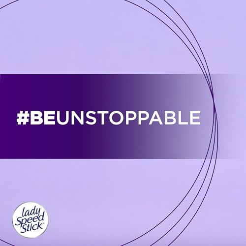 Lady Speed Stick Invisible Dry Antiperspirant Deodorant, Shower Fresh, 2.3oz, 4 Pack