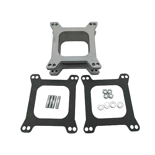 Espaciador de carburador de plástico fenólico de 2 pulgadas para mejorar motor Holley de 4 Brl