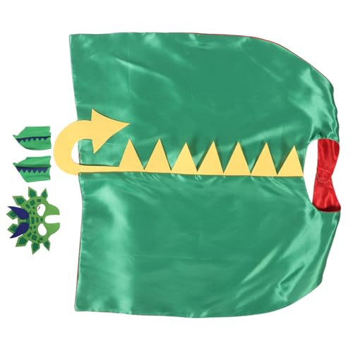 BESPORTBLE Conjunto Dinosaurio Con Máscara Niñas Disfraz De Dinosaurio Para Fiesta Cumpleaños De Rol y Disfraces De Halloween
