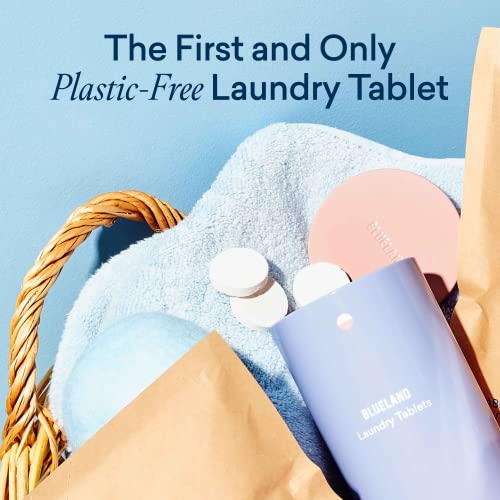 Blueland Laundry Tablet Refill 2 Pack, 120 Tablets, Plastic-Free Alternative To Sheets Pods And Liquids - Natural, Gentle, Plant Based, Eco Friendly Laundry Detergent - 120 Loads #TOP1