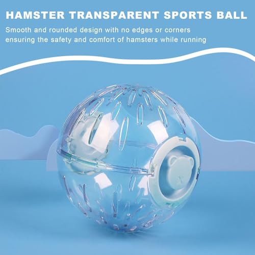 Balle de course pour hamster transparent grand modèle pour roue gerbille - 4