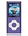 32GB Lettore MP3, Tabmart Metal Hi-Fi Capacità Di Musicale Portatile Lettore MP4 Ad Alta Risoluzione Con 1,8 Pollici Schermo MP3 Lettore Multifunzione 18 Ore Di Riproduzione Continua, Viola