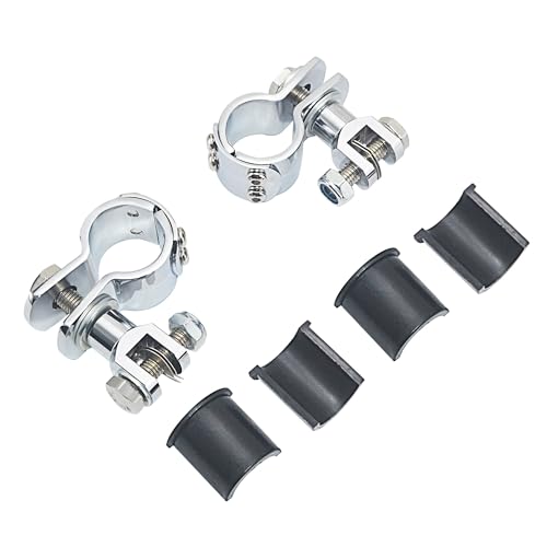 Repose-Pieds Moto 1-1/4" avec Support Autoroute pour Road King