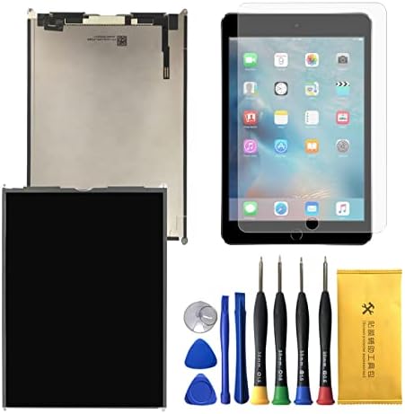 LCD Display Screen Replacement for iPad 7 10.2 A2197 A2198 A2199 / iPad 2020 8th Gen A2270 A2428 A2429 / iPad 9 A2602 A2603 A2604 A2605 10.2 inch with Tempered Glass Screen Protector with Free Tool