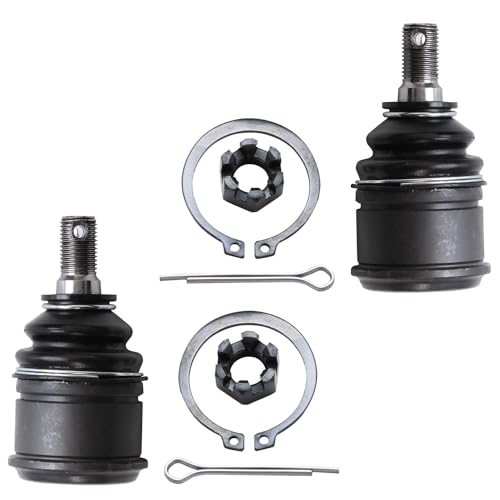 Image of Detroit Axle - 8pc Front End Suspension Kit for 1996-2000 Honda Civic 2 Upper Control Arms w /Ball Joints 2 Lower Ball Joints 2 Sway Bar Links 2 Outer Tie Rod Ends 1997 1998 1999 Replacement