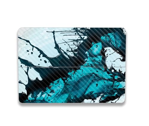 Image of MightySkins Carbon Fiber Skin Compatible with Microsoft Surface Laptop Studio 2 (2023) Full Wrap Kit - Wild Splash | Protective, Durable Textured Carbon Fiber Finish | Easy to Apply | Made in The USA