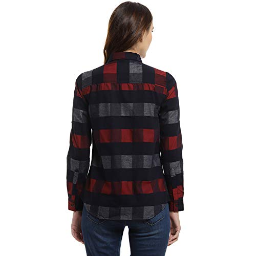 Image of PINACOLADA Women's Checkered Casual Shirt