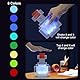 Zaubertrankflasche Licht,Zaubertrank Flasche Licht mit 8 Farbe,Tragbar USB Aufladbar Nachtlicht,LED Nachtlicht Kinder Dimmbar,Aufladbar Zaubertrankflasche Nachtlicht für Kinderzimmer oder Gamer-Deko