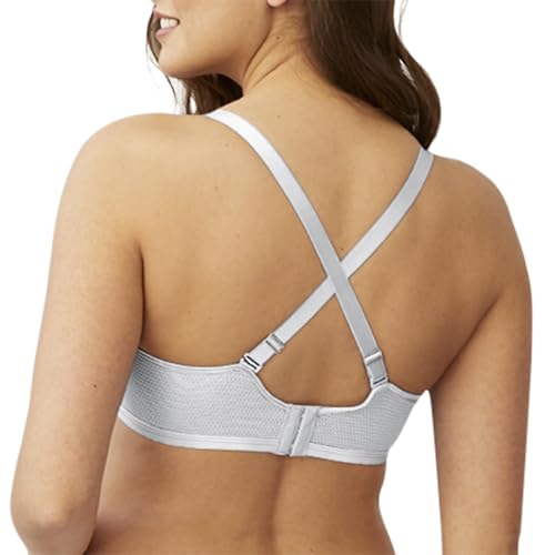 Hanes Women's T-Shirt Bra Pack, Oh So Light Wireless Bra for Women, Convertible Straps, Single or 2-Pack