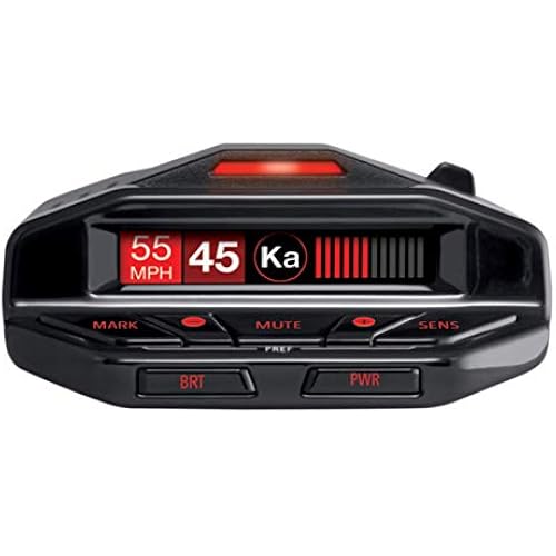 Escort Redline EX Laser Radar Detector - Escort Live, Extreme Range, False Alert Filter, OLED Display, Voice Alerts