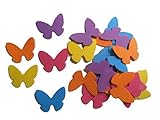 mariposas goma eva pared  25 mariposas de distintos colores de goma eva de 5,5 x 4,5 cm aprox. Silvys handmade