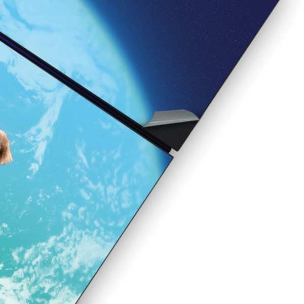 Skinit Decal Gaming Skin Compatible with PS4 Console - Officially Licensed Superman 2025 Superman & Krypto Watch The Earth Design