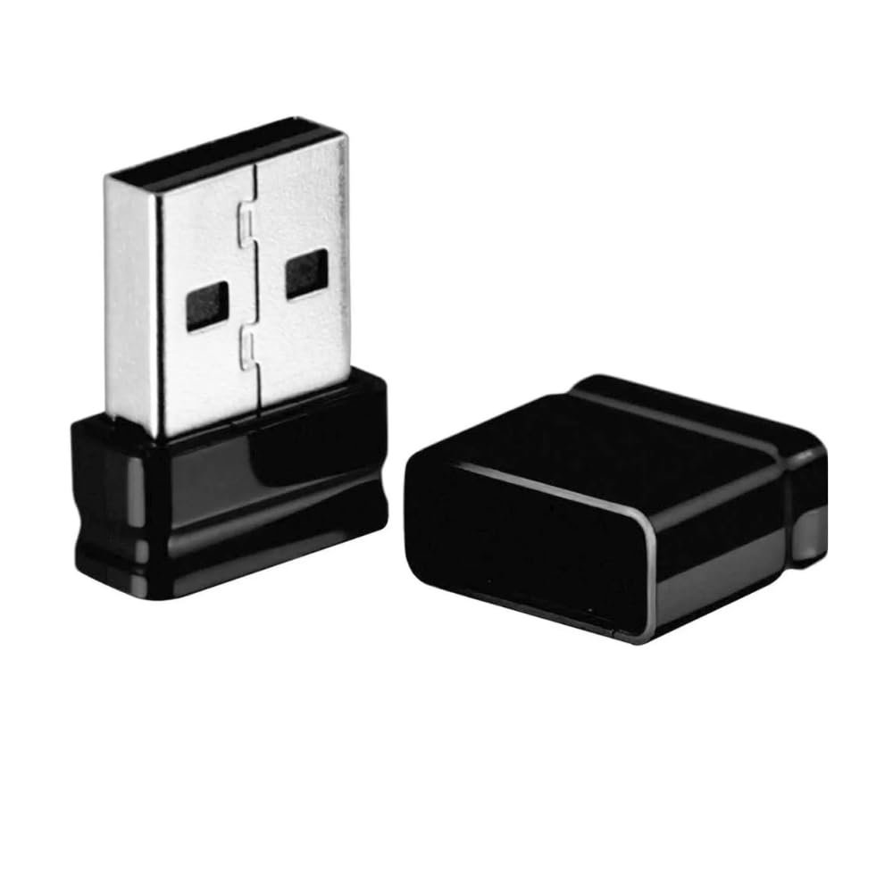 GONZALUX - Pen Drive Dravi Nano 64GB Preto – USB 2.0, leitura até 10MB/s, gravação média