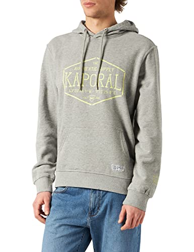 KAPORAL Herren Mad Pullover, Medium Grey Mel Cover