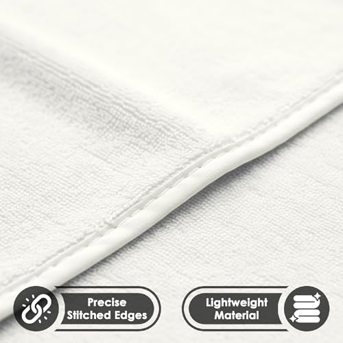 Image of Story@Home Towel for Kids with Hood | 300 GSM (80 X 80CM) Quick Dry Kids Towel | Soft Lightweight Baby Wrap for Beach |Pool Towel for Boys & Girls |Kids Microfiber Towels for Bath - White - Panda