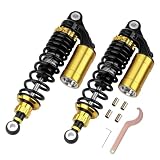Rear Shock Absorber May Break - 2023 Moto Guzzi V100 Mandello & Mandello Aviazione Navale Motorcycles 3 Universal 320 mm motorcycle shock absorber - Rear suspension - 2 sets - 12.5 inches - Compatible with Gokart, Honda, ATV, CB, Yamaha Gokart (Black Gold).