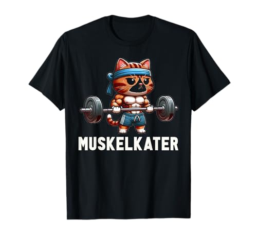 Bodybuilding Tshirt Lustig Muskeln Fitness GYM Training T-Shirt