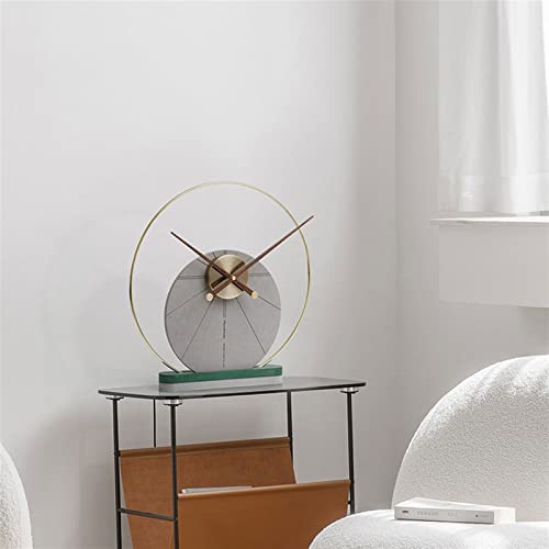 Reloj de mesa que elimina el ruido molesto con diseño de moda y personalidad para tu escritorio 6