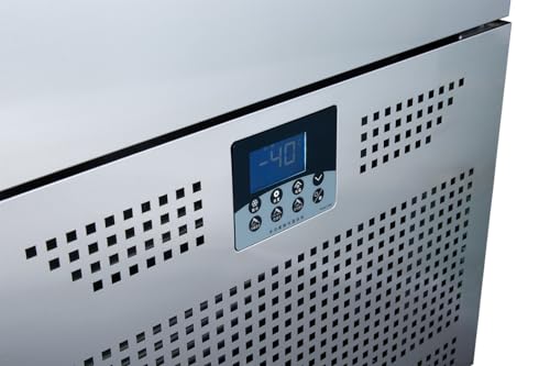 Image of Kolice 5-Tray Commercial Blast Chiller -40F | 130L Stainless Steel Heavy Duty Shock Freezer with AI Controller | Flash Freezer for Bakery Frozen Dough, Restaurant, School Kitchen | 1100W, 110V