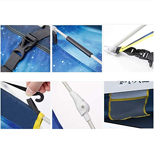 Carpa de Camping Plegable 3 en 1 GeRRiT para 4-6 Personas miniatura 6