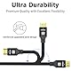 charlore HDMI Kabel 5m (HDMI 2.0, 18 Gbit/s) 4K@60Hz Ultra High Speed Anschluss, kompatibel mit Blu-Ray,TV, Playstation, Projektor,PS3, PS5, PC, HDTV,Laptop