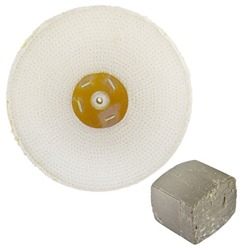Polissage sisal grossier RDP 10 x 1.5 pouces pour meuleuse de table et rénovation de métaux