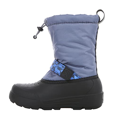Image of Northside Frosty Insulated Winter Snow Boots for Girls and Boys with Rugged, Water Resistant Nylon Upper, Quick-Drying Lining, Removable EVA Insole, and Durable TPR Outsole