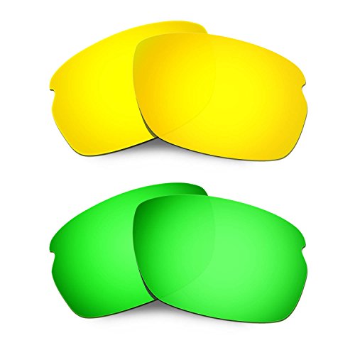 Verres pour Oakley Carbon Shift rechange lentille de soleil or vert