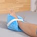 1 Piece Foot Support Pillow-Heel Cushion Protector Pillow for Relieveing Foot Pressure，Blue