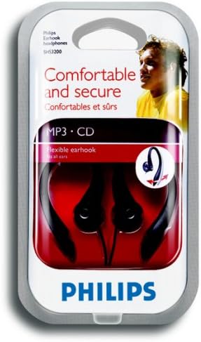 New Black Earhook Headphones (Headphones)